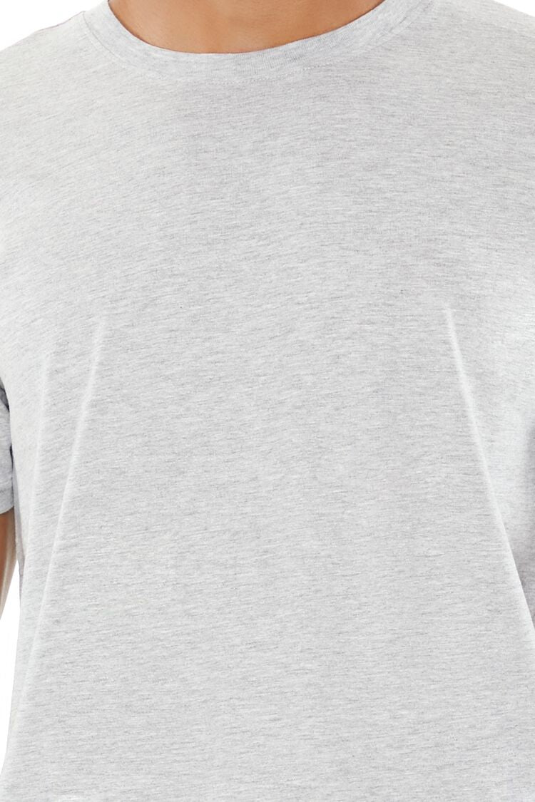 Cotton-Blend Crew Tee | Forever 21 Mens