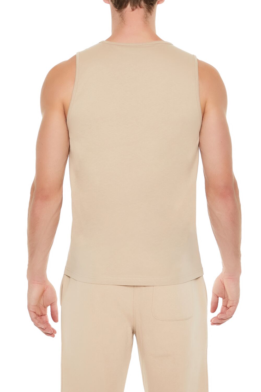 Basic Cotton Scoop Tank Top | Forever 21 Mens