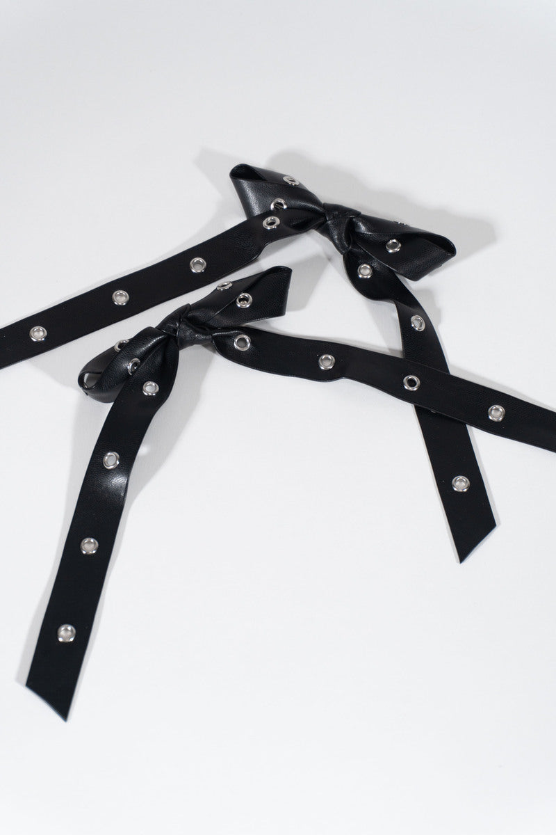 Accented Bow Hair Clips - Forever 21