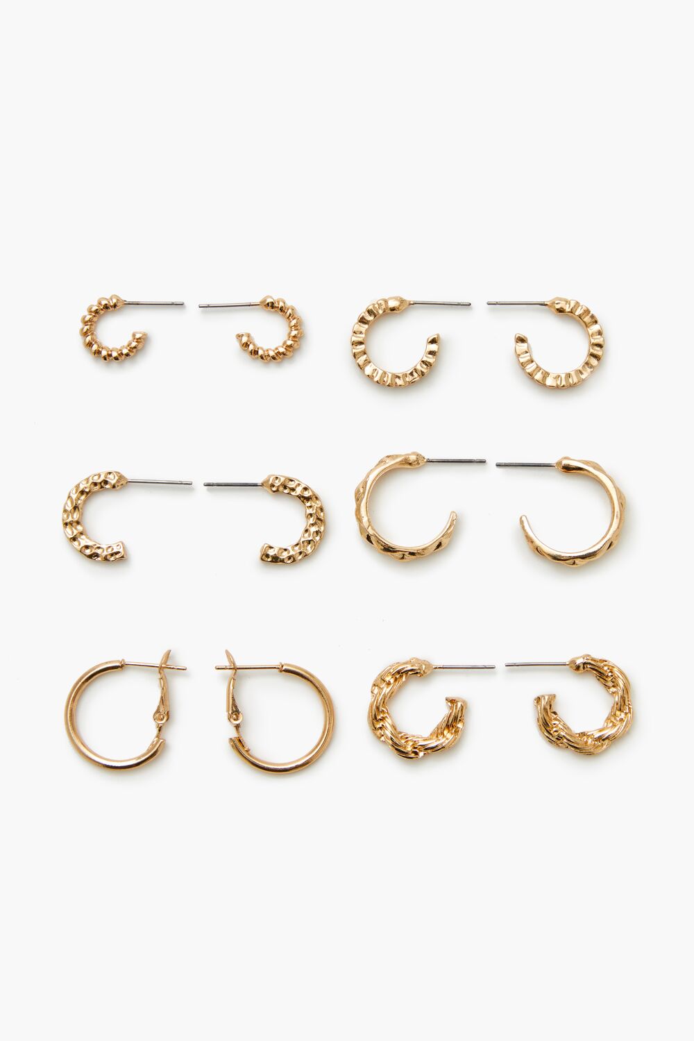 Assorted Hoop Earring Set - Forever 21