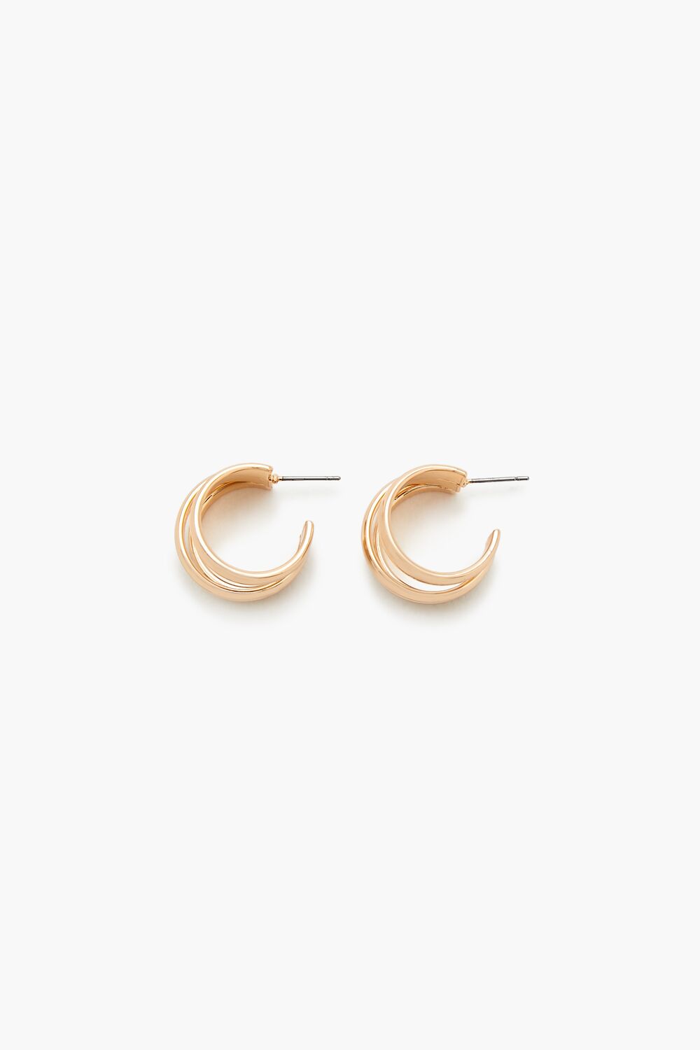 Cutout Hoop Earrings - Forever 21