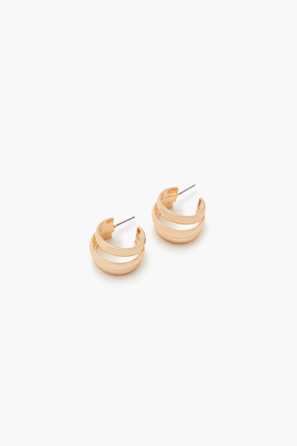 Cutout Hoop Earrings - Forever 21