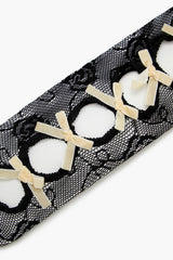 Bow Cutout Fishnet Tights - Forever 21