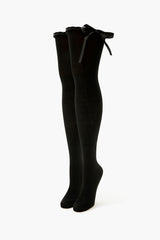 Bow Over-the-Knee Socks - Forever 21