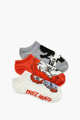 Chucky Ankle Socks Set - 3 pack - Forever 21