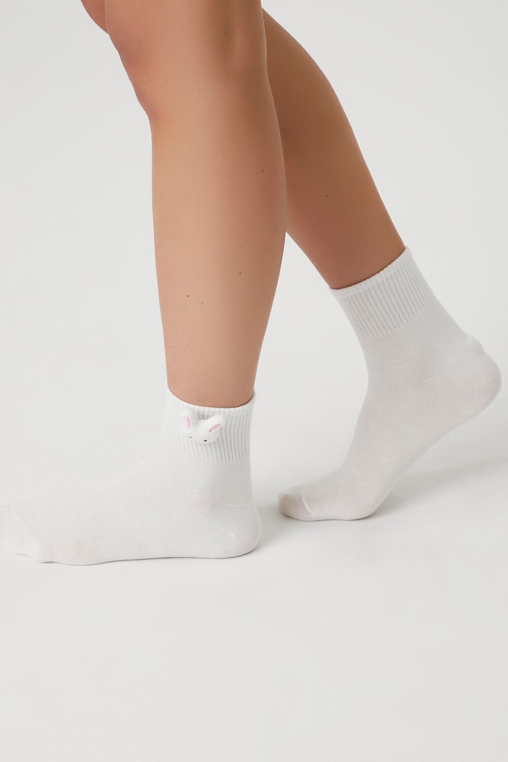 Bunny Quarter Socks - Forever 21