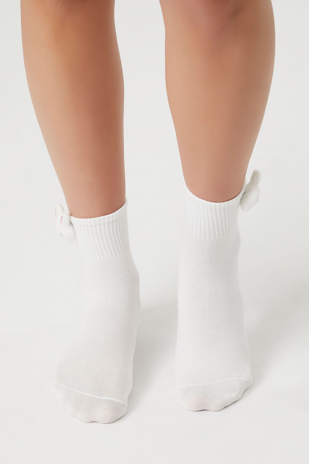 Bunny Quarter Socks - Forever 21