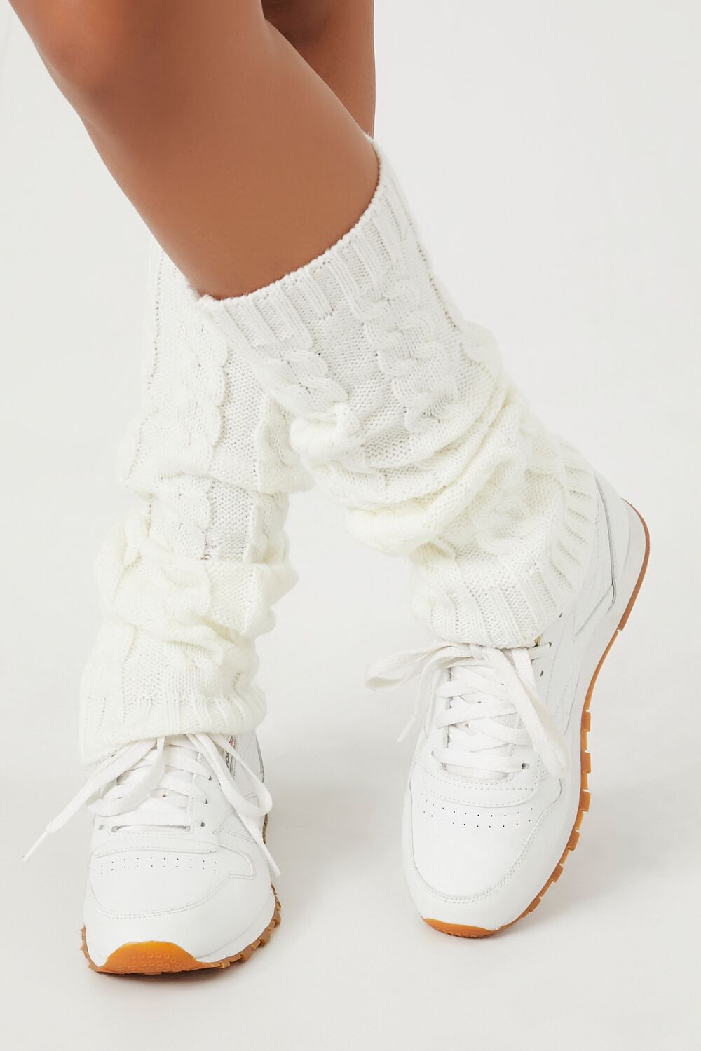 Cable Knit Leg Warmers - Forever 21