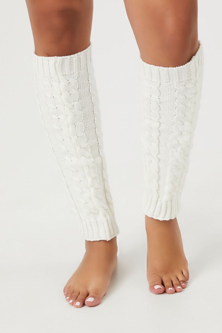 Cable Knit Leg Warmers - Forever 21