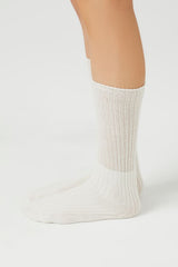 Cotton-Blend Crew Socks - Forever 21