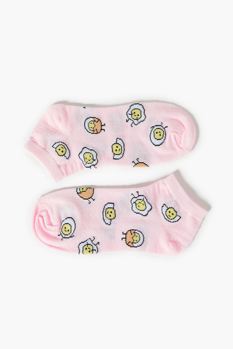 Egg Graphic Ankle Socks - Forever 21